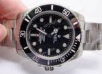 High Quality Replica Rolex Submariner Black Dial No Date Ceramic Bezel Mens Watch